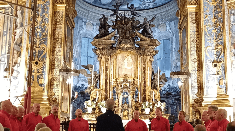 Il Coro Barbarossa al Tempio Civico dell'Incoronata