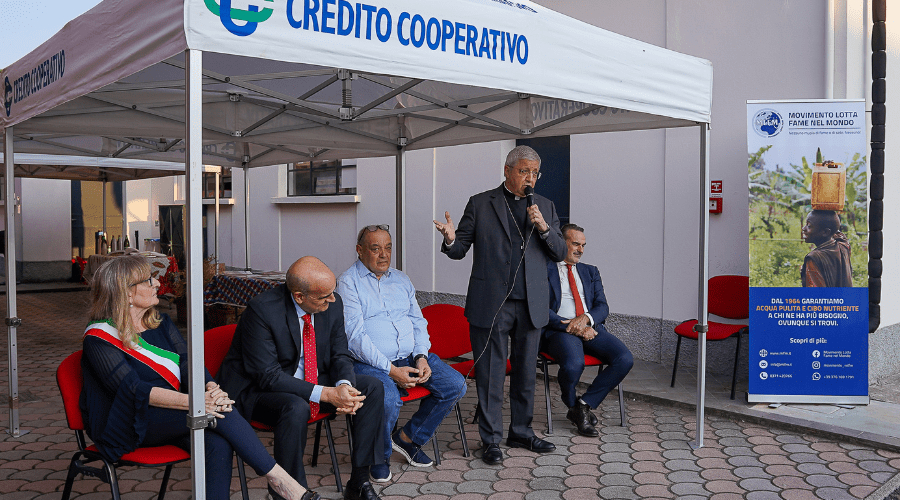 Intervento del Vescovo Mons. Malvestiti | Ph - Il Cittadino di Lodi