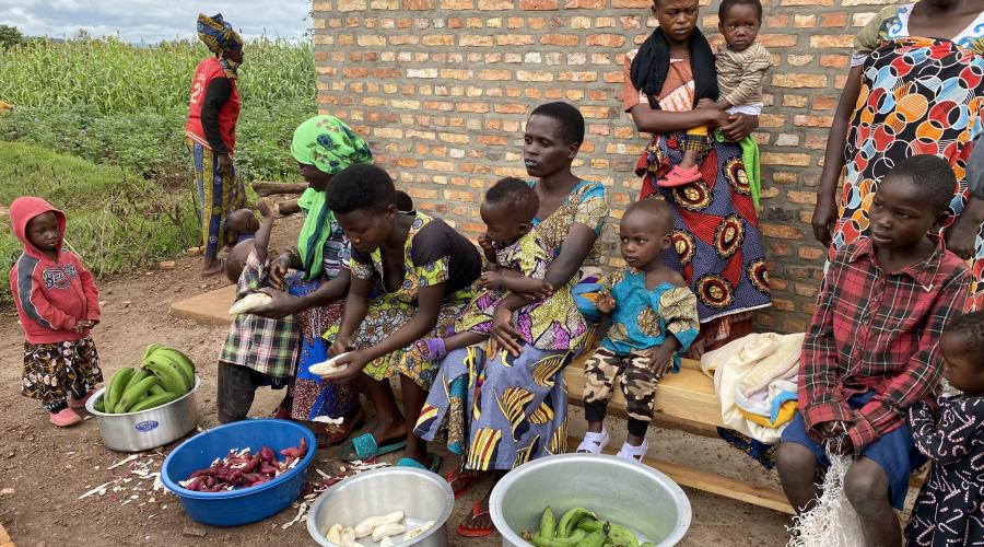 Nel 2023 inizia il progetto Sicurezza alimentare integrata per le famiglie vulnerabili di Muhura, Rwanda